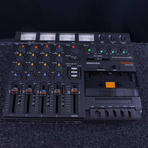 Vist Large View of Product Image Which is Used Tascam MINISTUDIO PORTA ONE Compact Recording Device