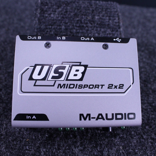 Vist Large View of Product Image Which is Used M-Audio MIDISPORT 2X2 USB MIDI HUB Pro Sound Product