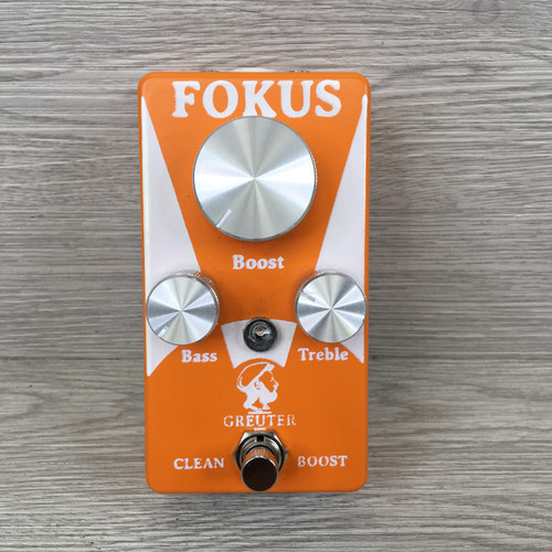 Vist Large View of Product Image Which is Used GREUTER FOKUS CLEAN BOOST Boost Pedal