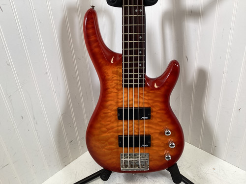 Vist Large View of Product Image Which is Used Alvarez 5 STRING BASS Bass Guitar Cherry Sunburst 5-String