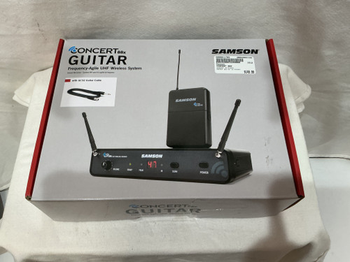 Vist Large View of Product Image Which is Used Samson CONCERT 88X Compact Instrument Wireless