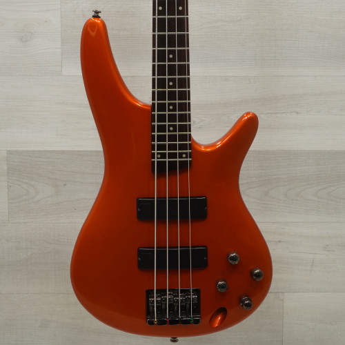 Vist Large View of Product Image Which is Used Ibanez SR300 Bass Guitar Orange