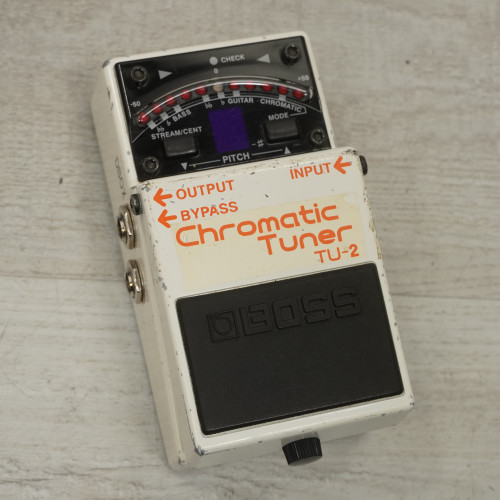 Vist Large View of Product Image Which is Used Boss TU-2 Chromatic Tuner Pedal