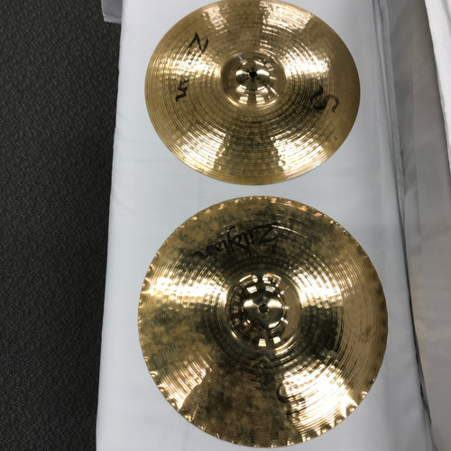 Vist Large View of Product Image Which is Used Zildjian 14 MASTERSOUND HI HAT Hi Hat Cymbals 14"