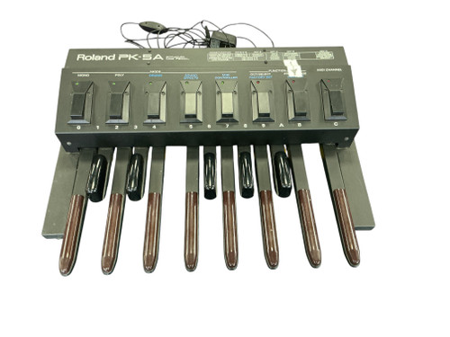 Vist Large View of Product Image Which is Used Roland PK-5A DYNAMIC MIDI PEDAL Vintage Organ