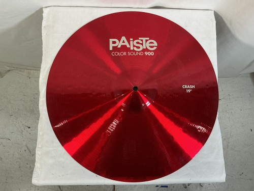 Vist Large View of Product Image Which is Used Paiste COLOR SOUND 900 CRASH 19IN Crash Cymbal 18"