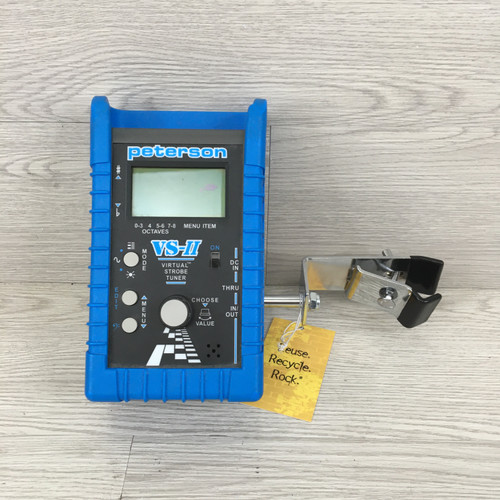Vist Large View of Product Image Which is Used Peterson VS-II VIRTUAL STROBE TUNER Instrument Tuner or Metronome