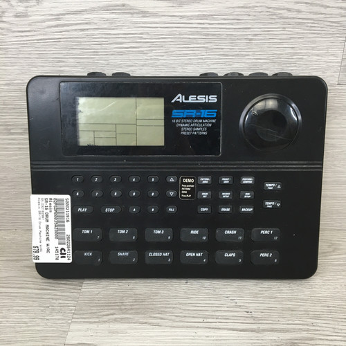 Vist Large View of Product Image Which is Used Alesis SR-16 DRUM MACHINE W/AC Compact Drum Machine