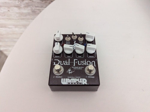 Vist Large View of Product Image Which is Used Wampler DUAL FUSION TOM QUAYLE SIG DRIVE Pedal