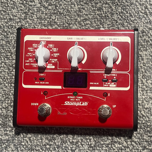 Vist Large View of Product Image Which is Used VOX STOMPLAB IB Bass Modeling Effects Pedal