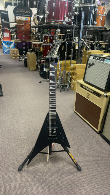 Vist Large View of Product Image Which is Used Jackson RR MINION JS1X 2/3 SCALE Pointy Electric Guitar Black 6-String