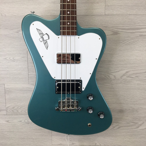 Vist Large View of Product Image Which is Used Gibson THUNDERBIRD NON-REVERSE PELHAM Bass Guitar Blue 4-String