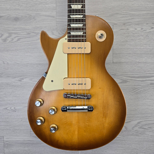 Vist Large View of Product Image Which is Used Gibson LES PAUL 50S TRIBUTE LH LP Type Electric Guitar Honey Burst 6-String
