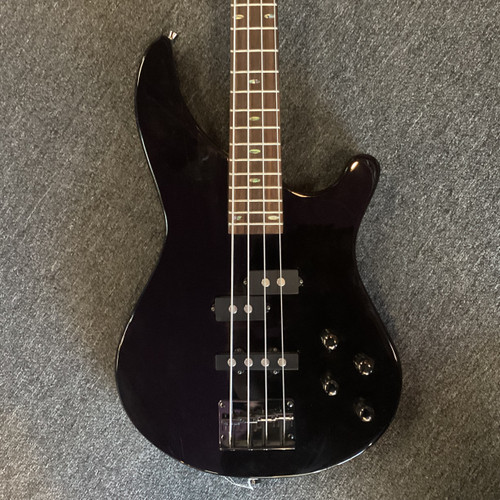 Vist Large View of Product Image Which is Used Mitchell MB200 J Type Bass Guitar Silver/Gray 4-String