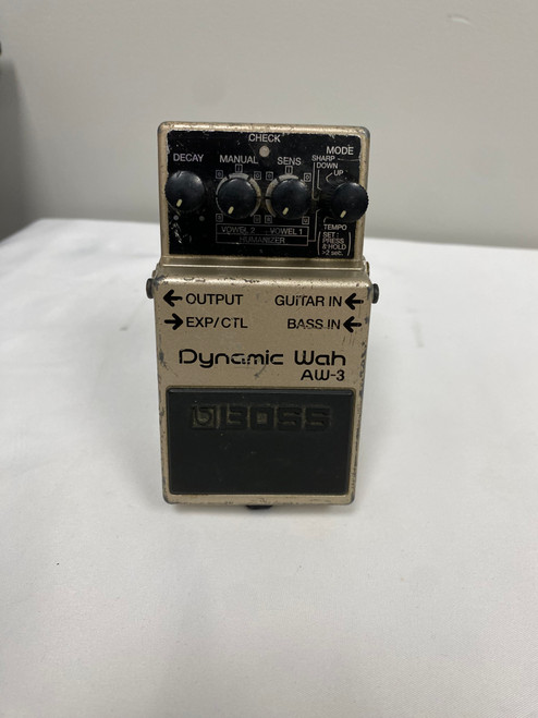 Vist Large View of Product Image Which is Used Boss AW-3 DYNAMIC WAH Auto Wah Pedal