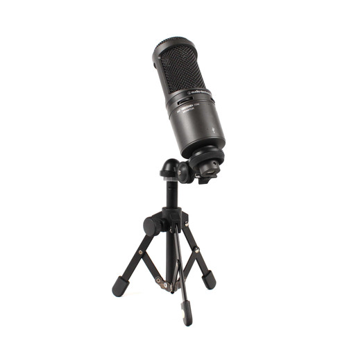 Vist Large View of Product Image Which is Used Audio Technica AT2020 USB + USB Microphone