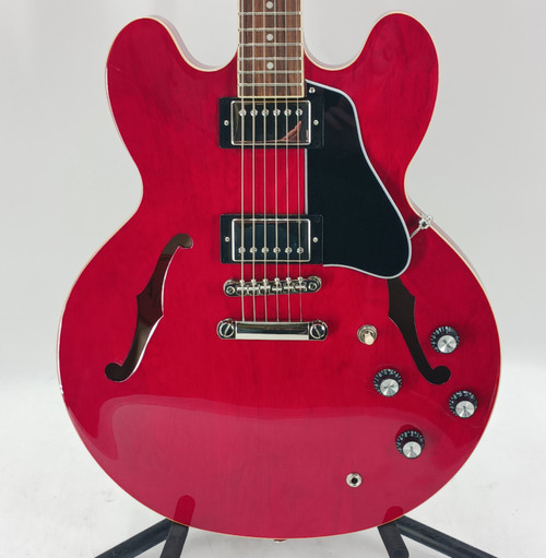 Vist Large View of Product Image Which is Used Epiphone ES-335 IG Semi-Hollow Electric Guitar Red 6-String
