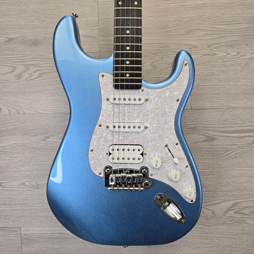 Vist Large View of Product Image Which is Used G&L Tribute Series Legacy S Type Electric Guitar Blue 6-String