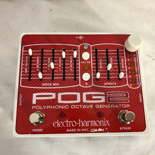 Vist Large View of Product Image Which is Used Electro Harmonix (E/H) POG 2 Guitar Effects Pedal