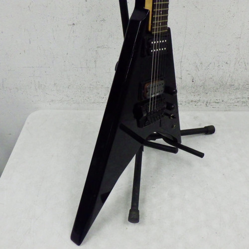 Vist Large View of Product Image Which is Used Ibanez Pr1660 Scalloped Fretboard Vintage Pointy Electric Guitar Black 6-String