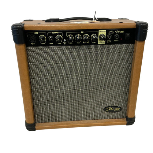 Vist Large View of Product Image Which is Used Stagg 40ARR 1 x 10 Solid State Amplifier 1 x 10