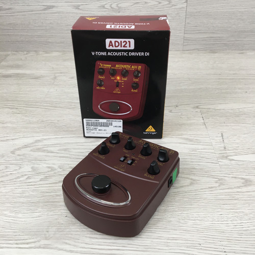 Vist Large View of Product Image Which is Used Behringer ACOUSTIC ADI-21 Direct Box