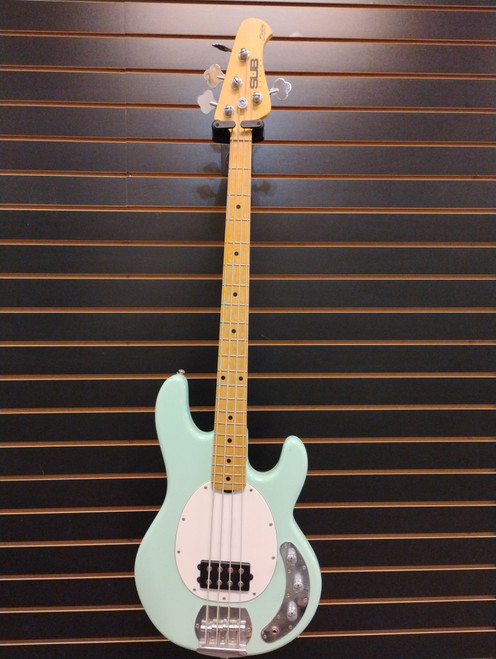 Vist Large View of Product Image Which is Used Sterling by Ernie Ball SUB SERIES Bass Guitar Green 4-String