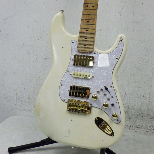 Vist Large View of Product Image Which is Used partscaster Super S Electric Guitar Natural 6-String
