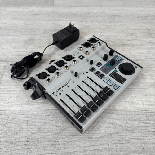 Vist Large View of Product Image Which is Used Behringer FLOW 8 - 8-input Digital Mixer with Bluetooth