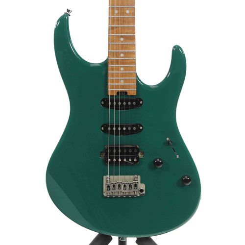 Vist Large View of Product Image Which is Used Donner DST-700 S Type Electric Guitar Green 6-String