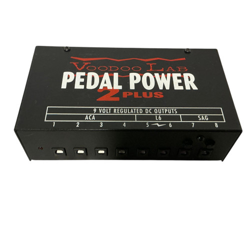 Vist Large View of Product Image Which is Used Voodoo Lab PEDAL POWER 2 PLUS W/CABLES Pedal Power Supply