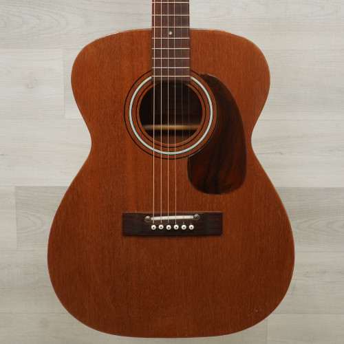 Vist Large View of Product Image Which is Used Harmony H6365 Laminate Top Acoustic Guitar Wood AS IS