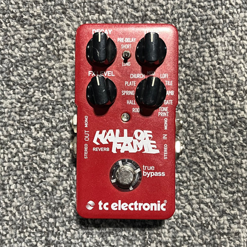 Vist Large View of Product Image Which is Used TC ELECTRONIC HALL OF FAME REVERB Guitar Pedal