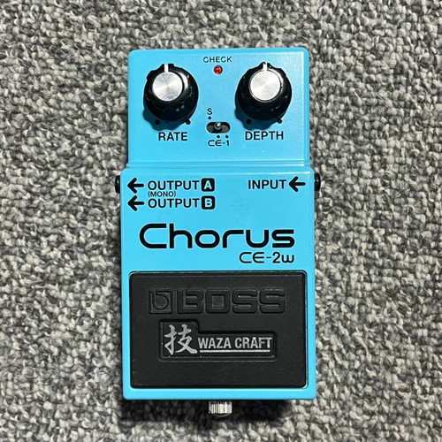 Vist Large View of Product Image Which is Used BOSS CE-2W WAZA CRAFT CHORUS Guitar Pedal