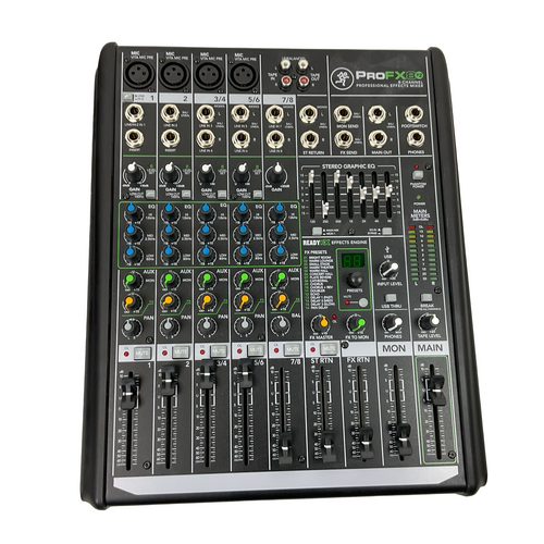 Vist Large View of Product Image Which is Used Mackie PROFX8V2 Mixing Console