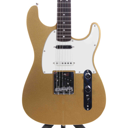 Vist Large View of Product Image Which is Used Squier PARANORMAL CUSTOM NASHVILLE STRATOCASTER S Type Electric Guitar Goldtop 6-String