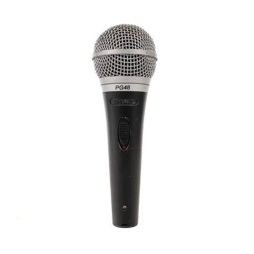 Vist Large View of Product Image Which is Used Shure PG48 Dynamic Microphone