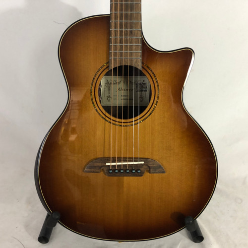 Vist Large View of Product Image Which is Used Alvarez LJE95 Solid Top Acoustic Guitar Tobacco Sunburst 6-String