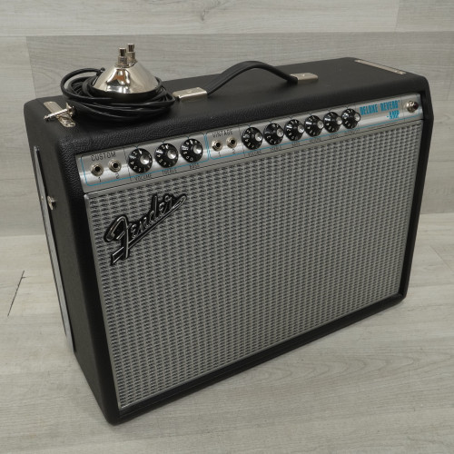 Vist Large View of Product Image Which is Used Fender 68 Custom Deluxe Reverb 1x12 Tube Combo Amplifier