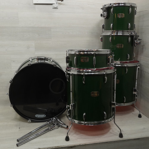 Vist Large View of Product Image Which is Used Pearl Export Series Drum Shell Kit Green