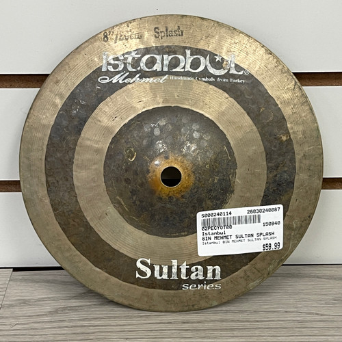 Vist Large View of Product Image Which is Used - Istanbul 8IN MEHMET SULTAN SPLASH - Splash Cymbal 8"