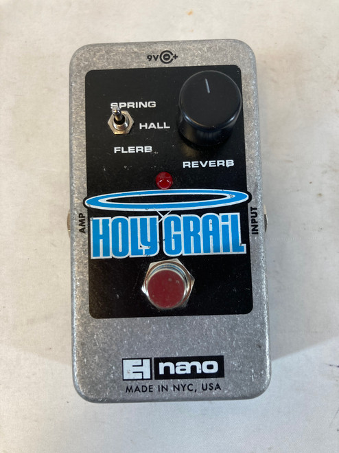 Vist Large View of Product Image Which is Used Electro Harmonix Holy Grail Nano Reverb Pedal