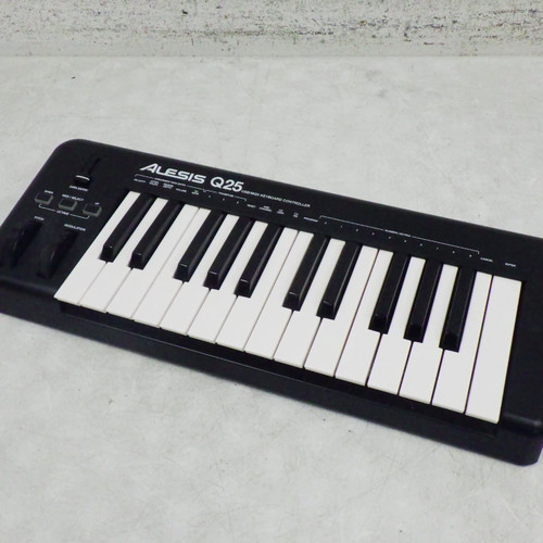 Vist Large View of Product Image Which is Used Alesis Q25 midi Controller 25-Key Controller 25-Key