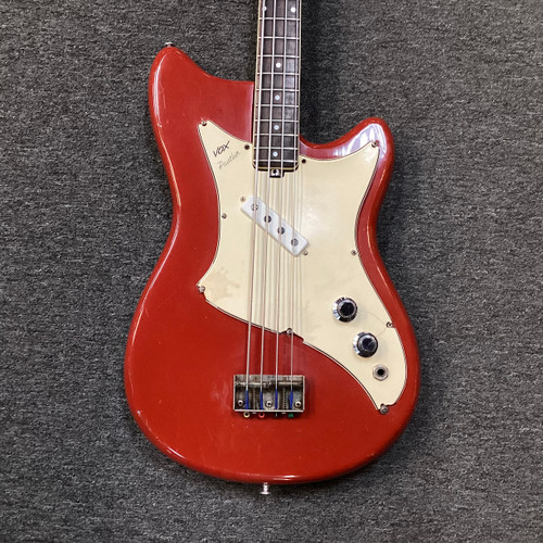 Vist Large View of Product Image Which is Used Vox PANTHER Vintage Bass Guitar Red 4-String