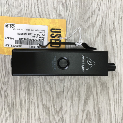 Vist Large View of Product Image Which is Used Behringer P2 SOLO IEM SYSTEM IEM Wireless System