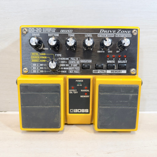 Vist Large View of Product Image Which is Used Boss OD-20 DRIVE ZONE OVERDRIVE/DISTORTION Guitar Effect