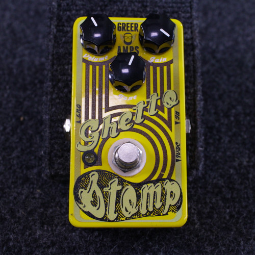 Vist Large View of Product Image Which is Used Greer Amps GHETTO STOMP DISTORTION PEDAL Distortion Pedal