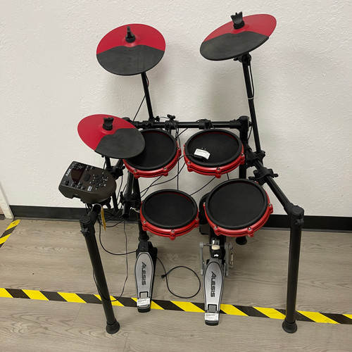 Vist Large View of Product Image Which is Used - Alesis NITRO DM7X MESH KIT W/AC - Electronic Drum Kit