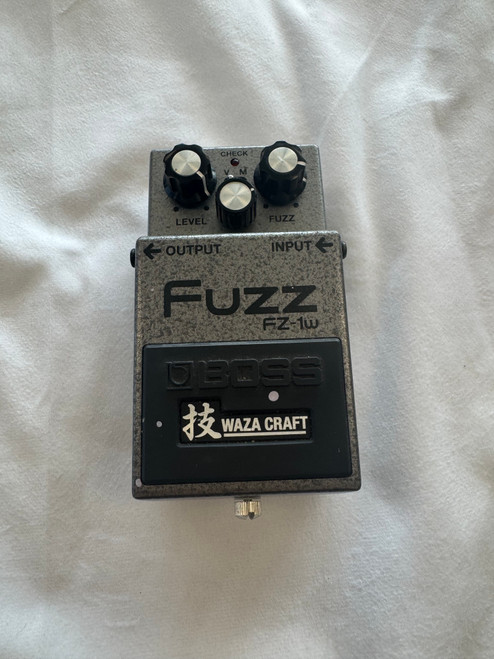 Vist Large View of Product Image Which is Used Boss FZ-1W Fuzz Pedal