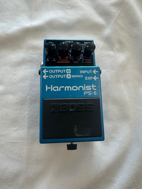 Vist Large View of Product Image Which is Used Boss PS-6 Harmonizer Pedal